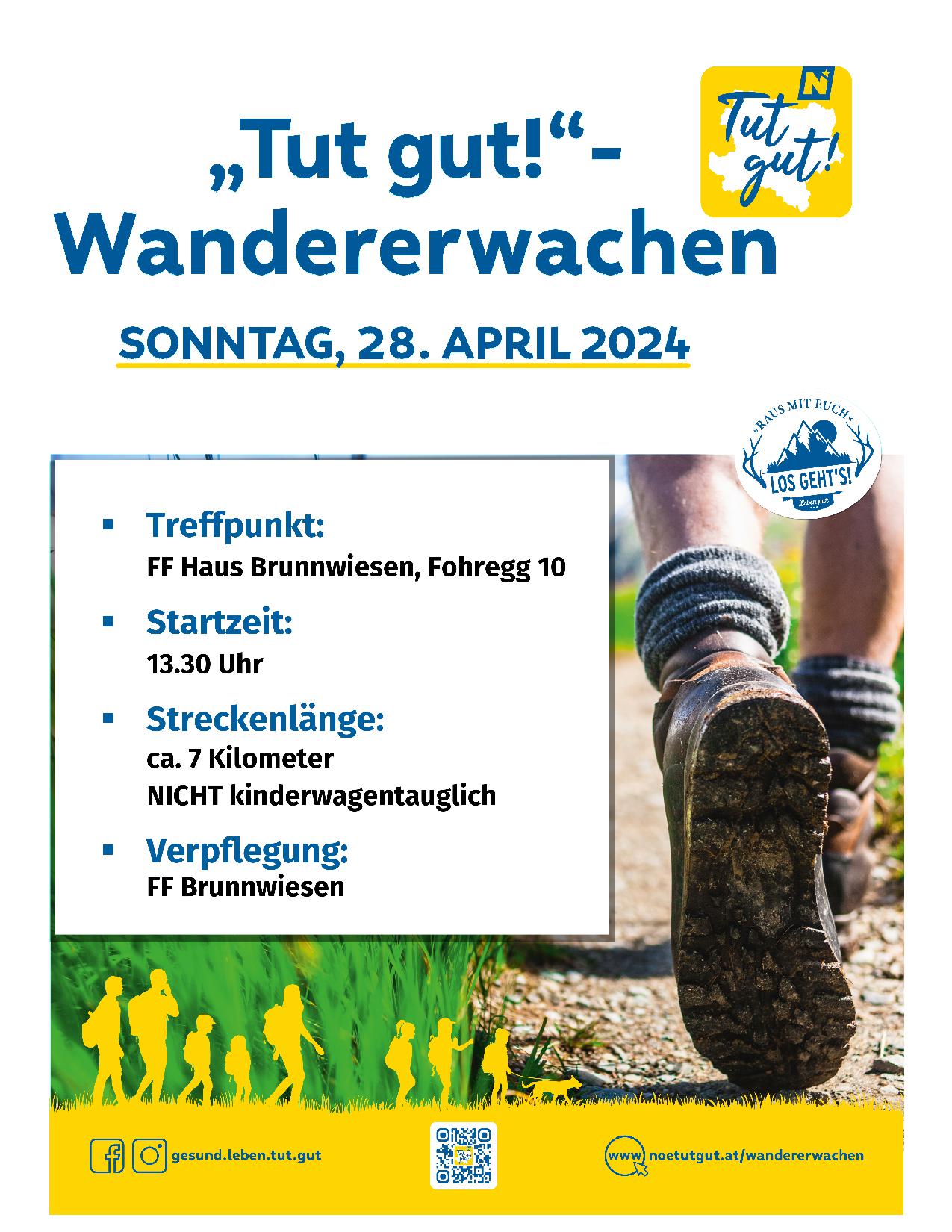 Tutgut Wandererwachen 2024 Plakat